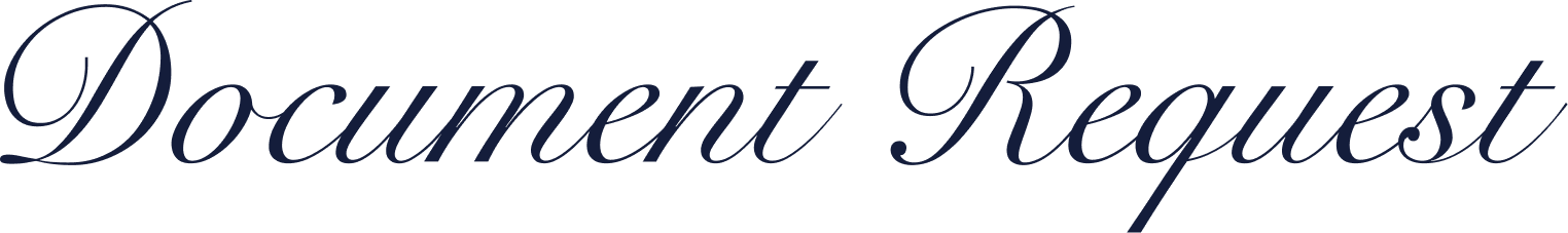 Document Request